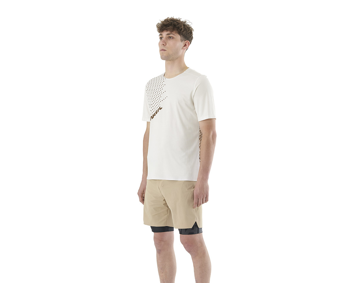 Maillot manches courtes Homme CROSSTRAIL Blanc