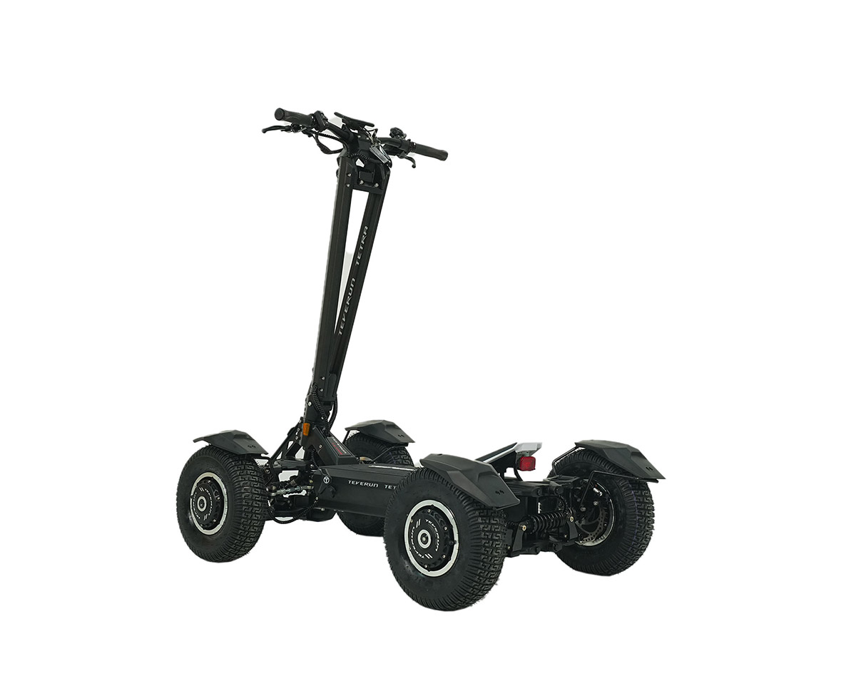 Trottinette électrique TETRA 4 MOTEURS Noir